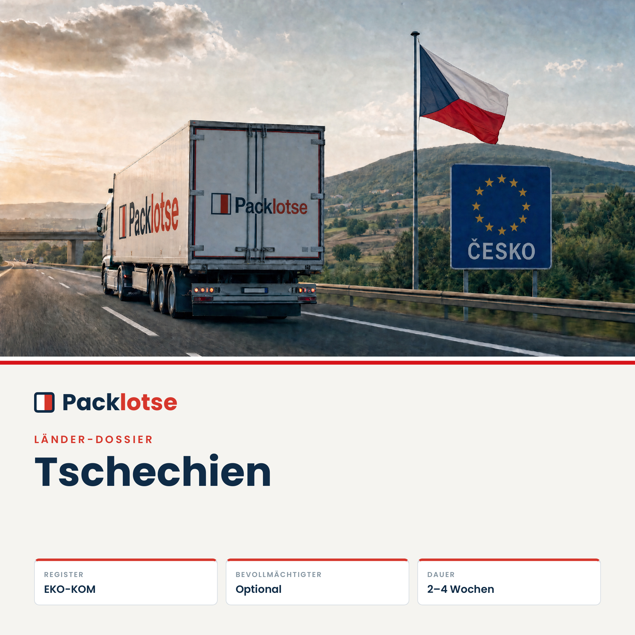 PACKLOTSE Länder-Dossier Tschechien — EPR-Verpackungsregistrierung