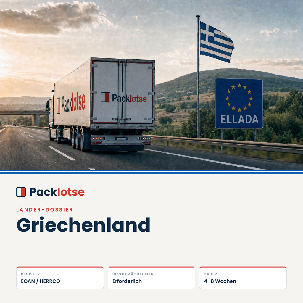 PACKLOTSE Länder-Dossier Griechenland — EPR-Verpackungsregistrierung