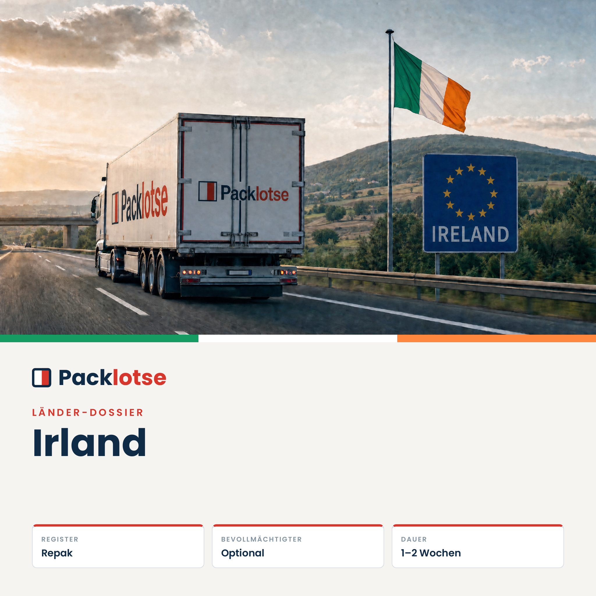 PACKLOTSE Länder-Dossier Irland — EPR-Verpackungsregistrierung