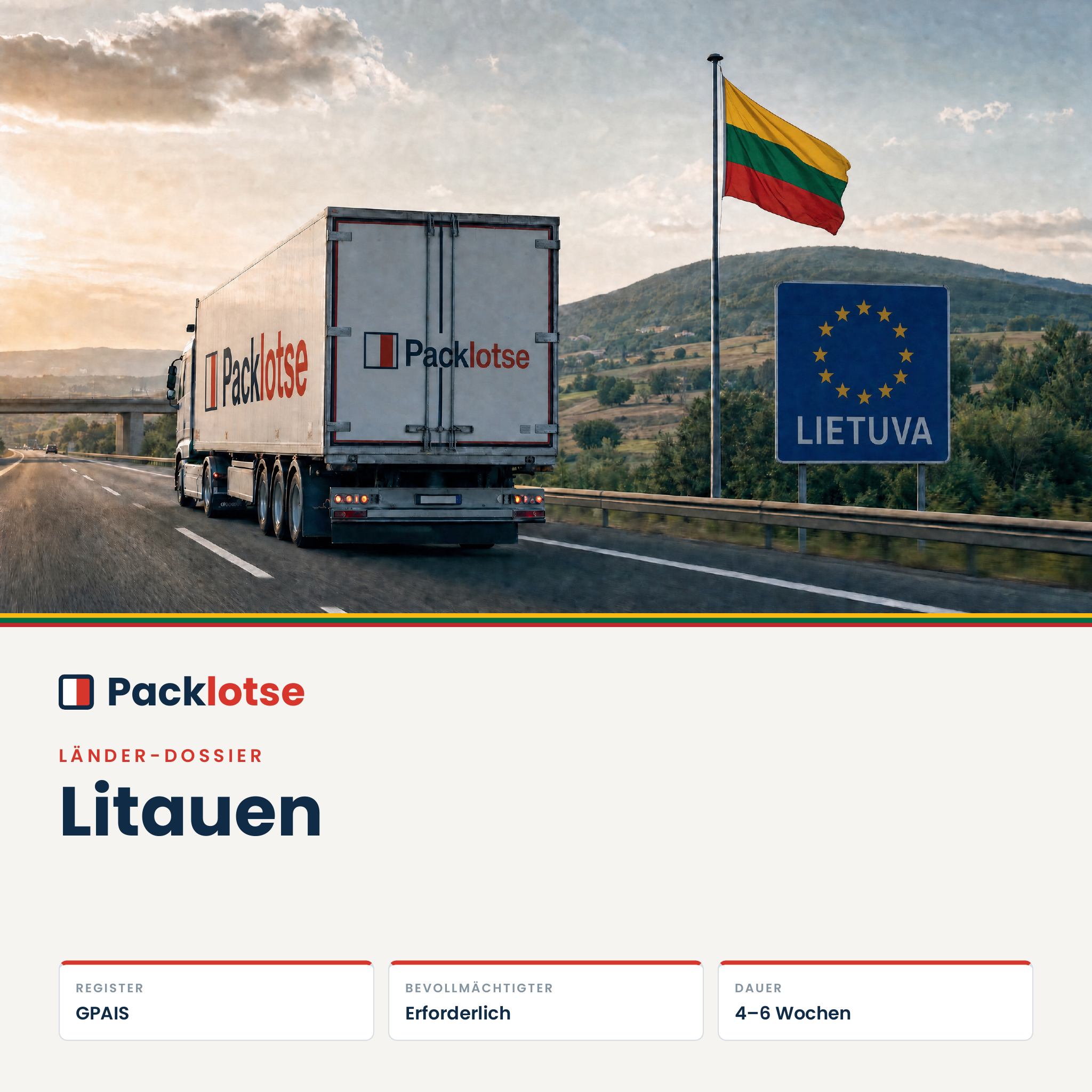 PACKLOTSE Länder-Dossier Litauen — EPR-Verpackungsregistrierung
