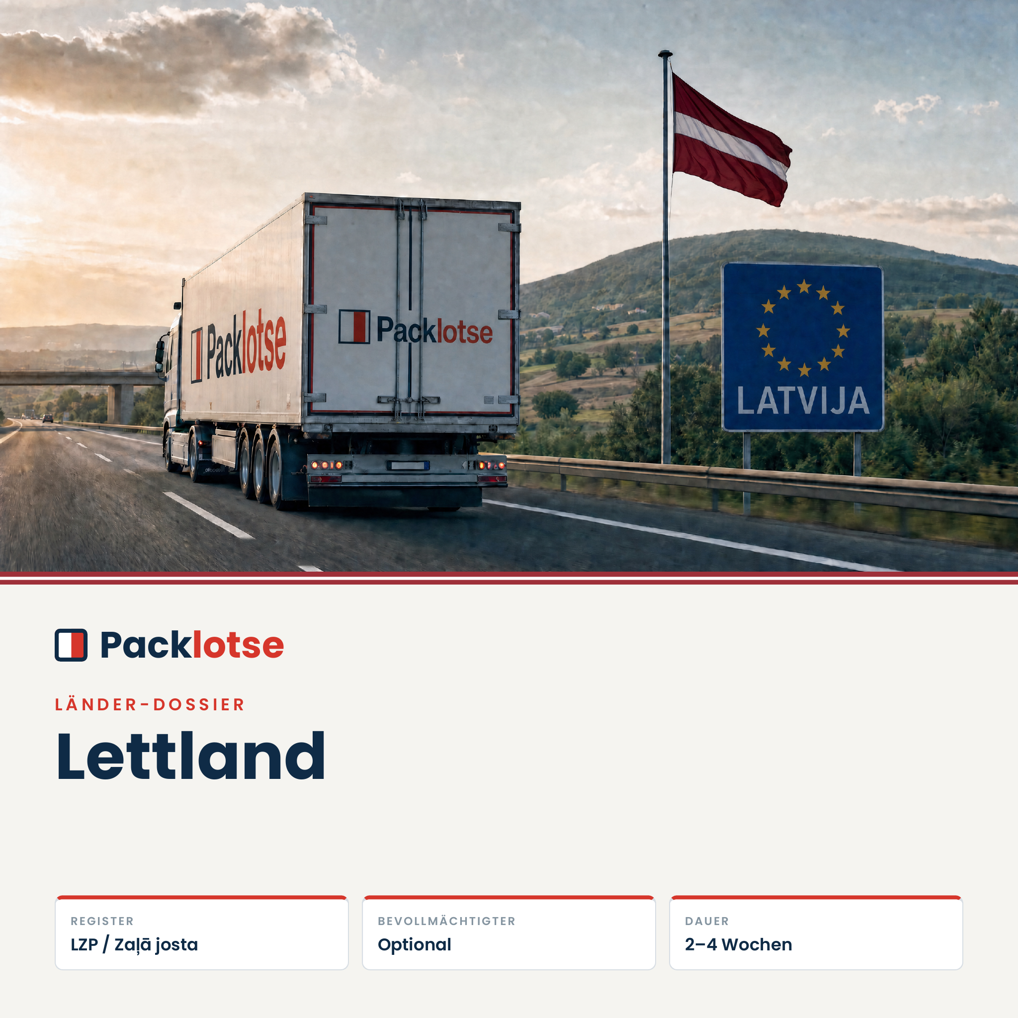 PACKLOTSE Länder-Dossier Lettland — EPR-Verpackungsregistrierung