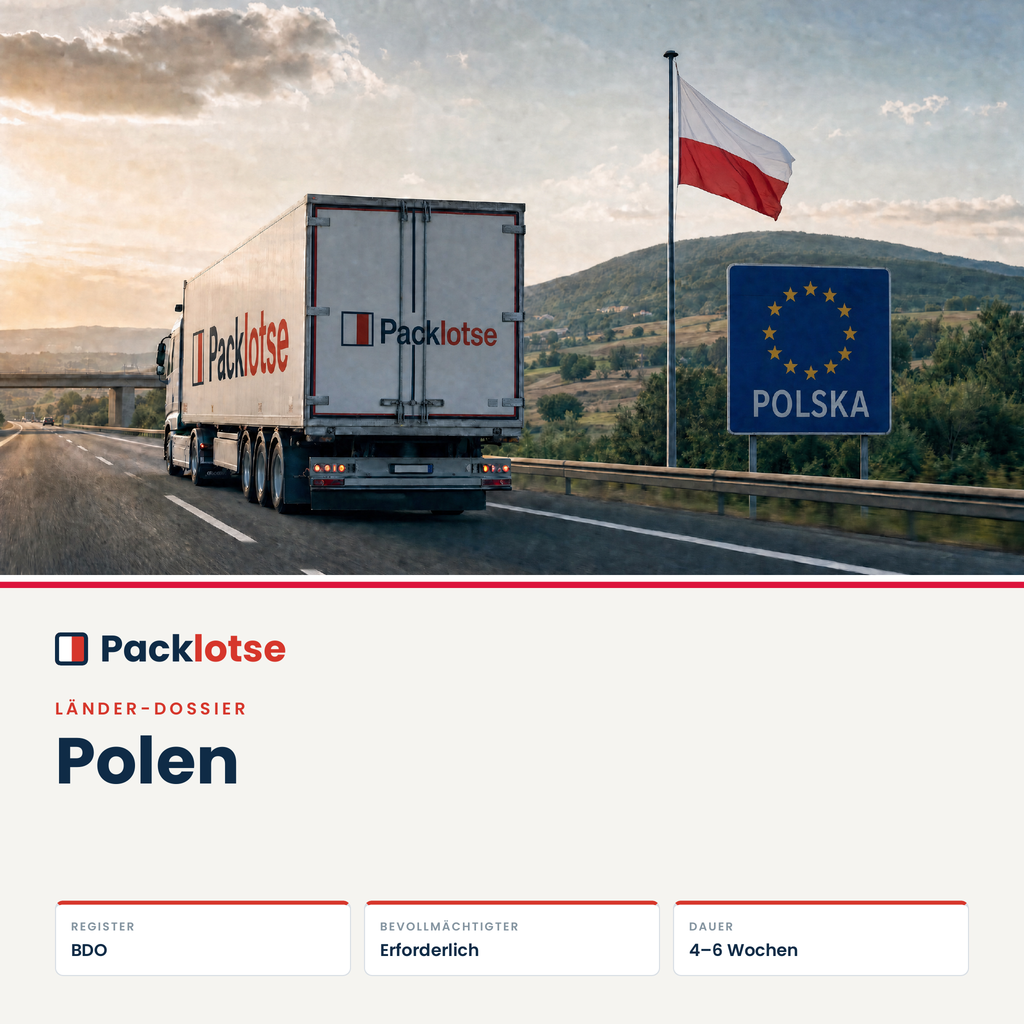 PACKLOTSE Länder-Dossier Polen — EPR-Verpackungsregistrierung