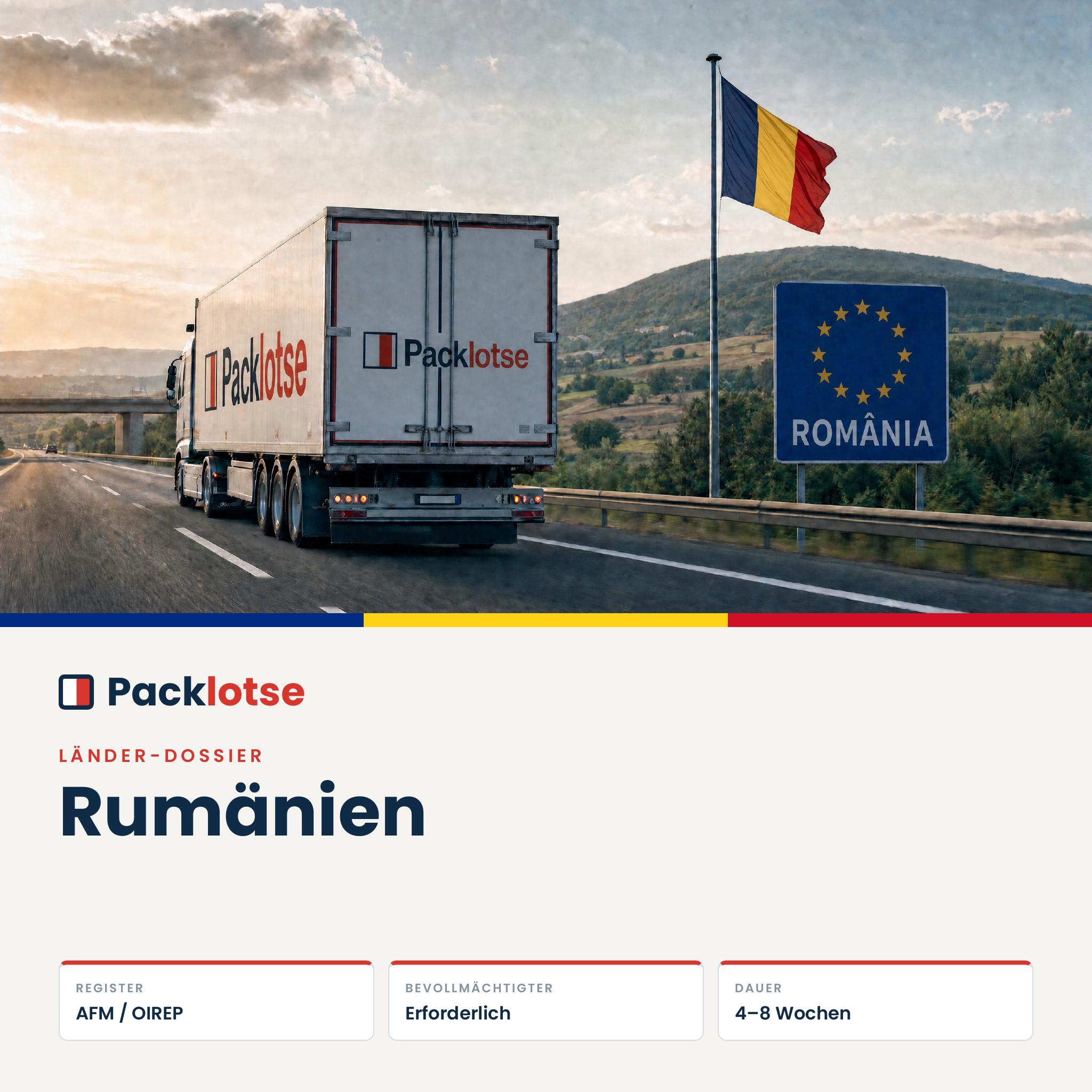 PACKLOTSE Länder-Dossier Rumänien — EPR-Verpackungsregistrierung