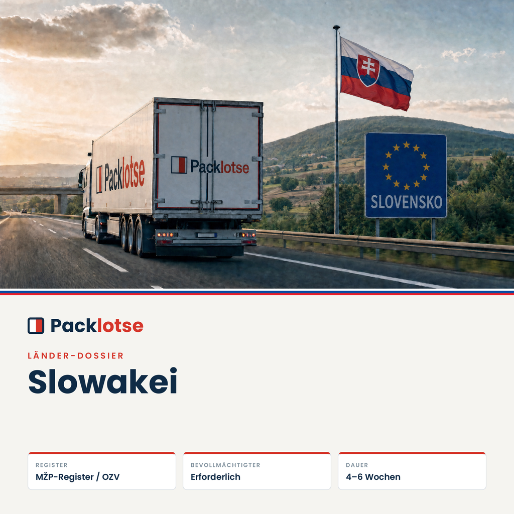 PACKLOTSE Länder-Dossier Slowakei — EPR-Verpackungsregistrierung